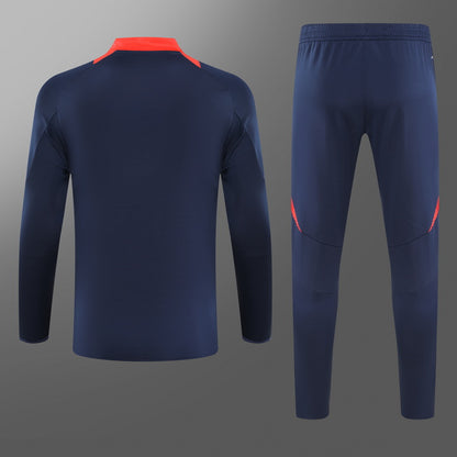 2023-24 Paris Saint-Germain PSG BEIGE Trainingsanzug-Set