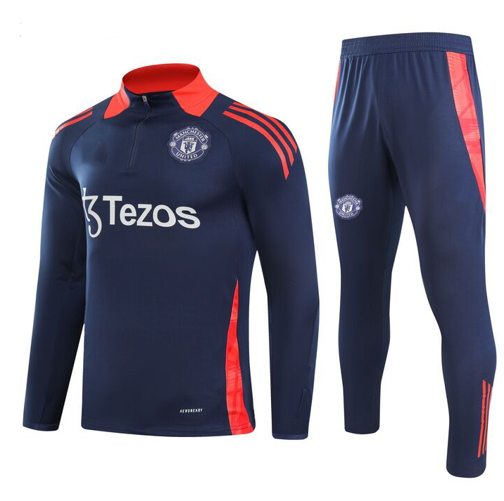 2024-25 Manchester United Clearance Training Suit Kids Size 10-18