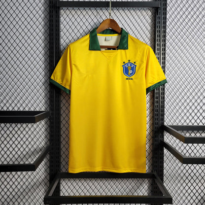 Retro 1988-1990 Brazil Home Size S-XXL