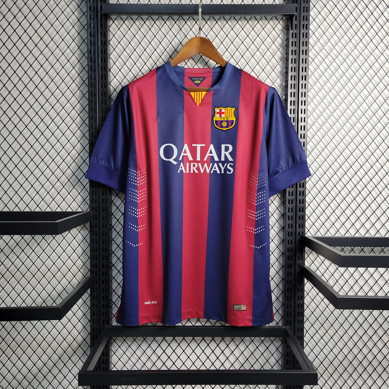 2014-15 Barcelona Home Retro S-XXL