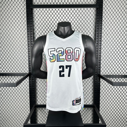 NBA 2024-25 Suns away purple No. 22 AYTON