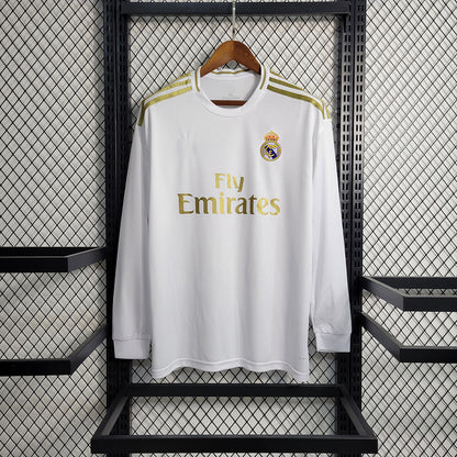 19-20 Real Madrid Main Long Sleeve Retro S-XXL