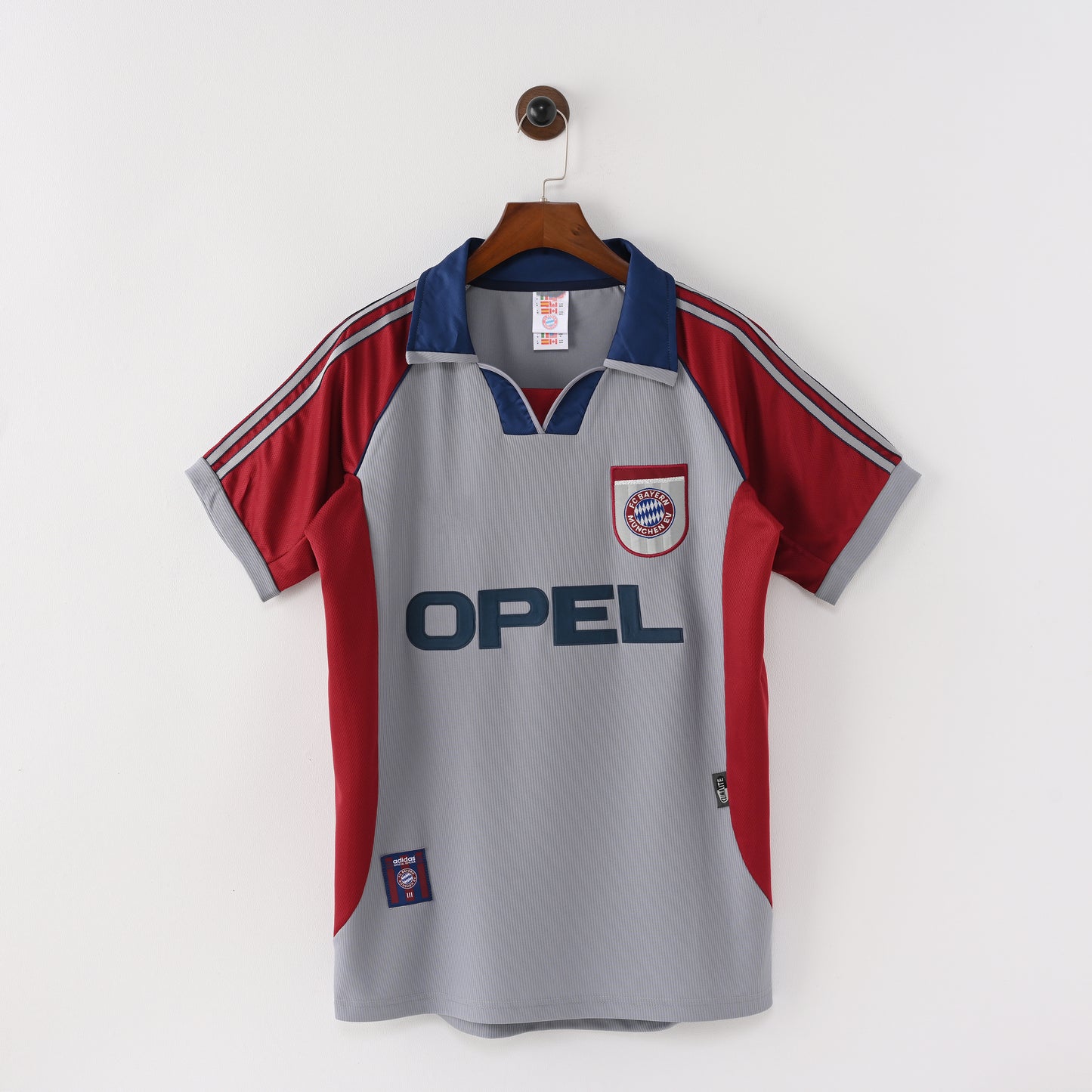 Camiseta retro de visitante del Bayern Múnich 1996-98 (talla S-XXL)