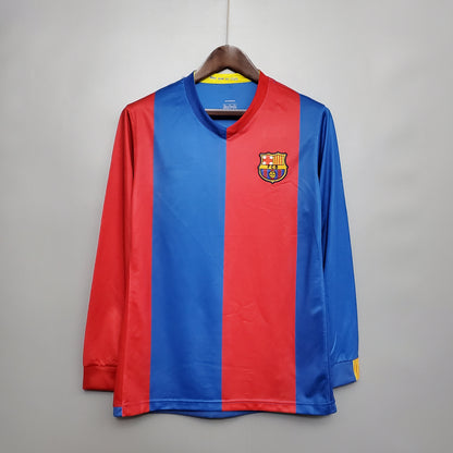 2006-07 Barcelona home Retro long sleeves S-XXL