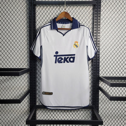 00-01 Real Madrid Home Retro S-XXL