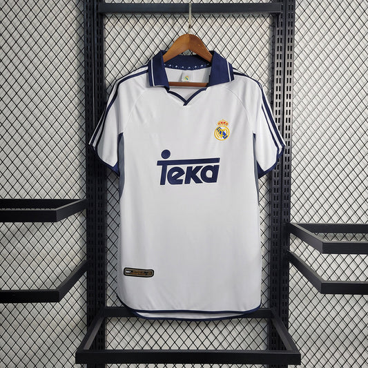 00-01 Real Madrid Home Retro S-XXL