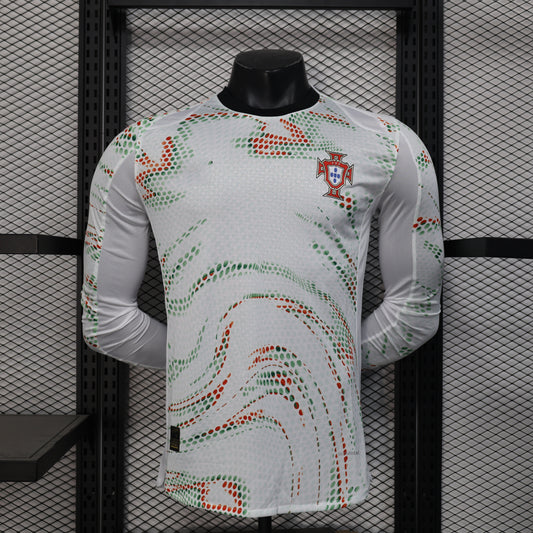 Retro Portugal 2012 Langarm Auswärtstrikot S-XXL