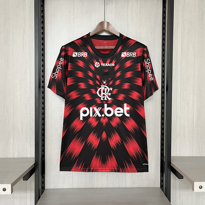 2024-25 Flamengo Aufwärm-Kleidung Beige S-XXXXL