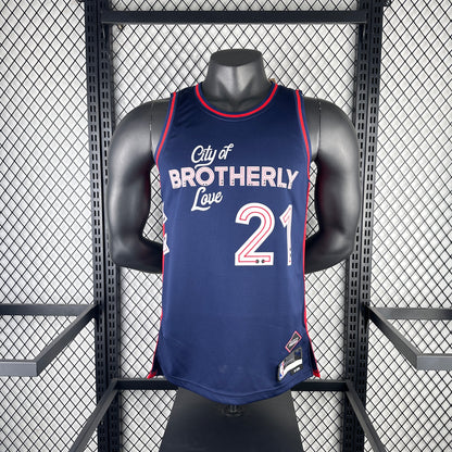 NBA 2024-25 76ers City Edition No.21 EMBIID