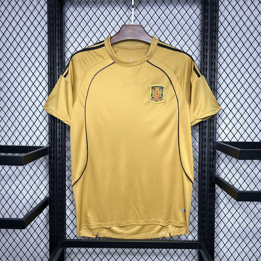 Camiseta retro de casa de España 2008 talla S-2XL
