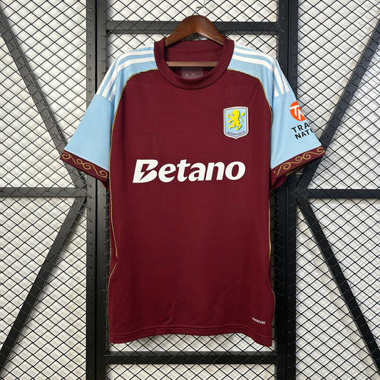 2025-26 Aston Villa Home S-4XL