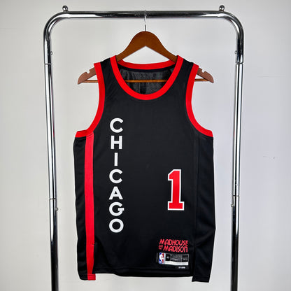 NBA 2024-25 Bulls City Edition No. 1 Rose