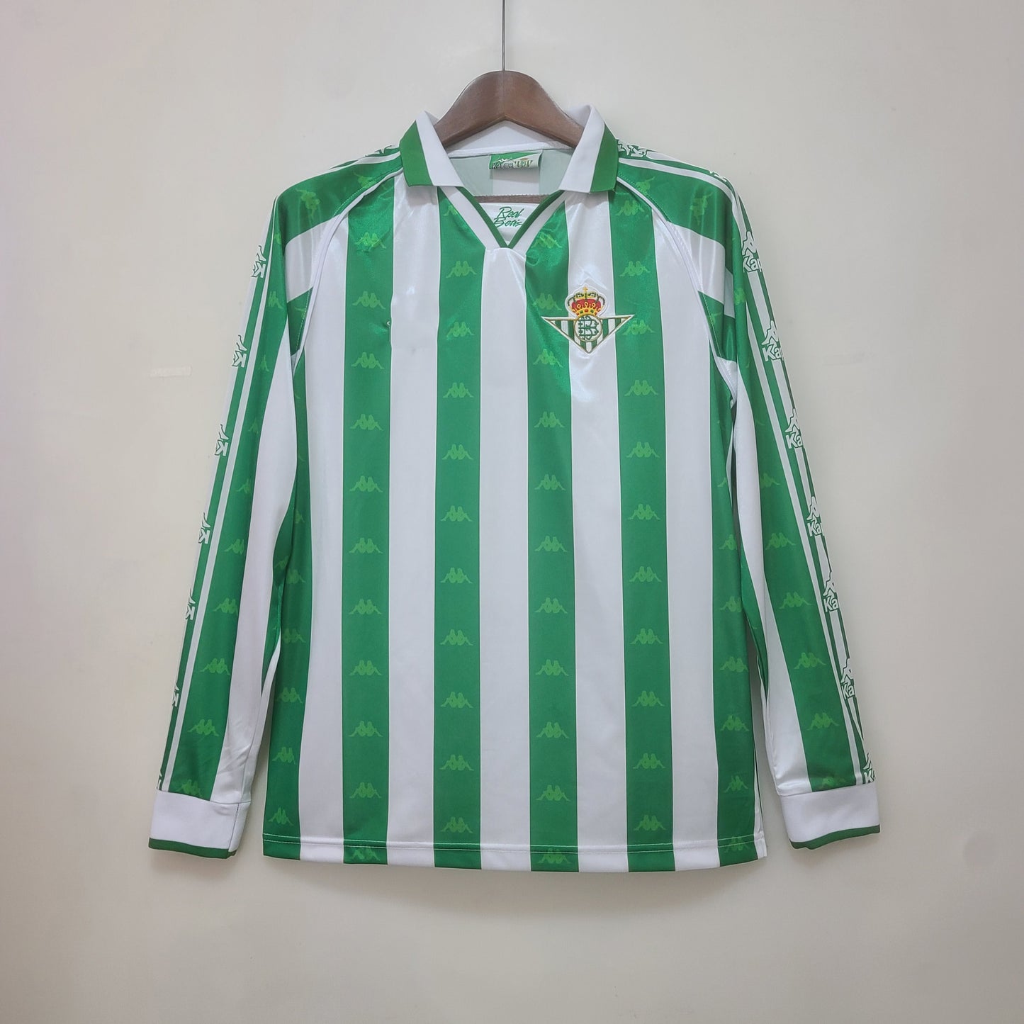 95-97 Long Sleeve Betis Home Retro S-XXL