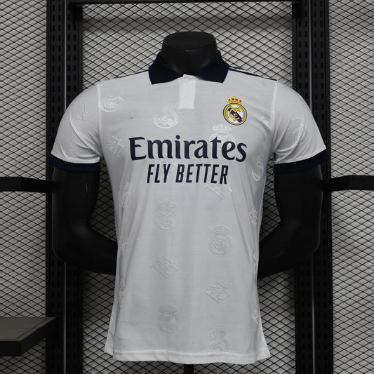 2025-26 Real Madrid Special Polo White Player S-2XL
