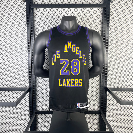 NBA 2024-25 Lakers City Edition No.28 HACHIMURA