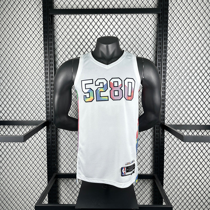 NBA 2024-25 Suns away purple No. 22 AYTON