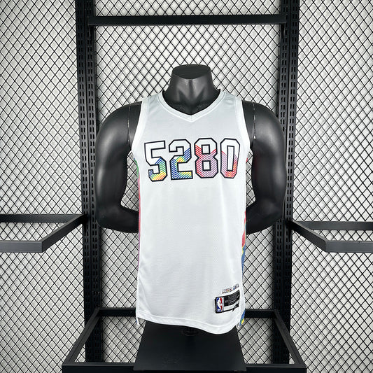 NBA 2024-25 Suns away purple No. 22 AYTON