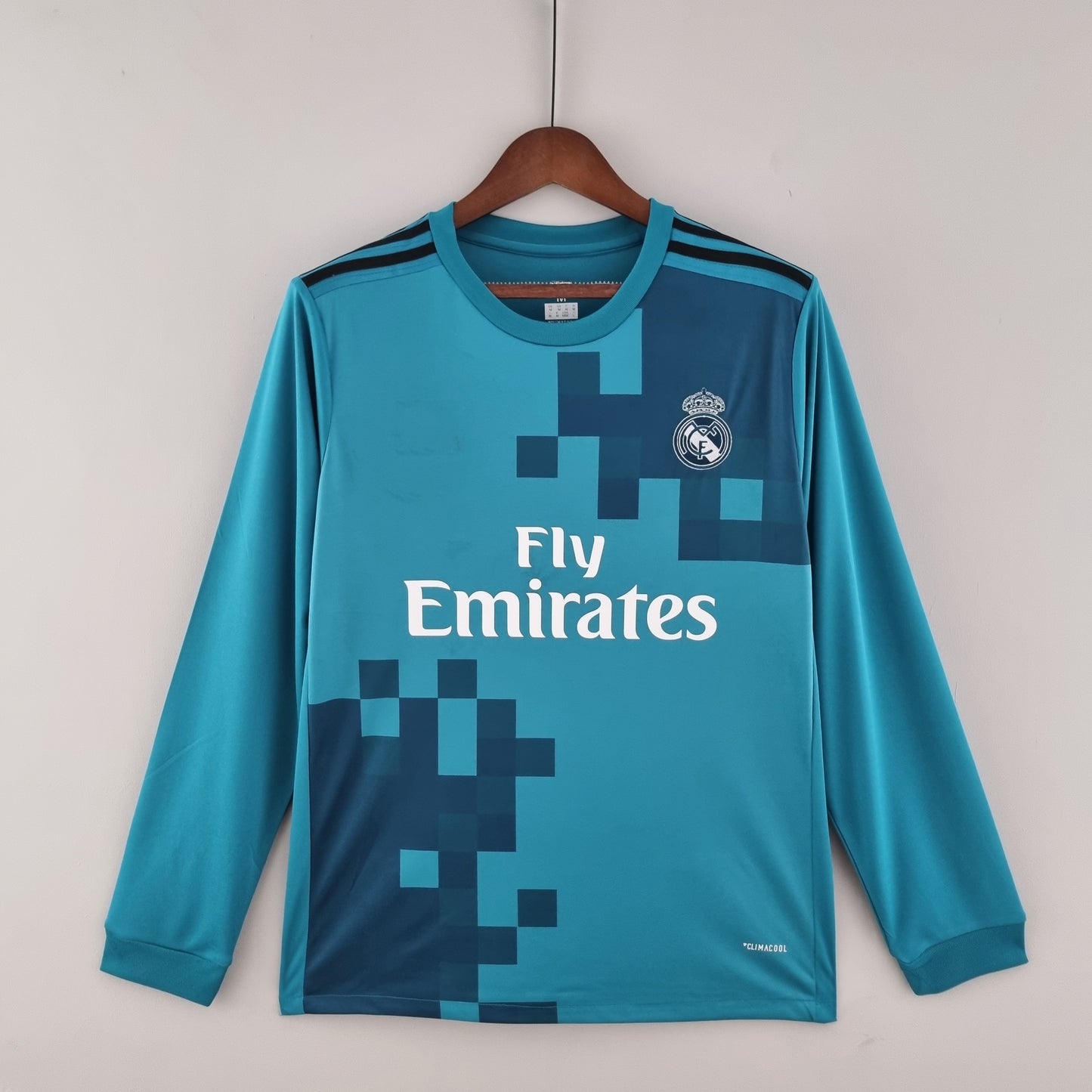 2017-18 Real Madrid third away long sleeve Retro S-2XL