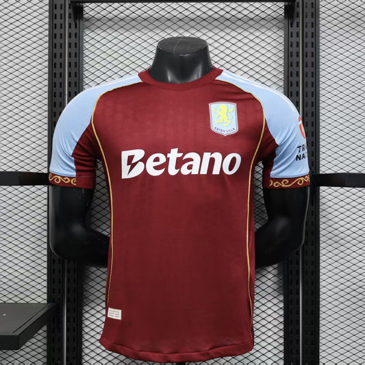 2025-26 Aston Villa Home Player S-2XL
