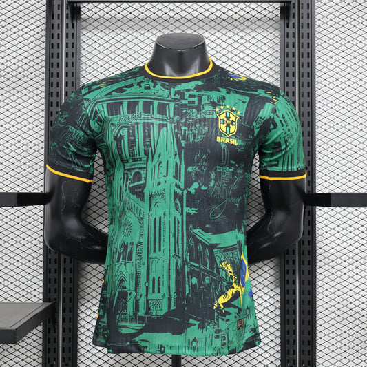 Edición especial de jugador de Brasil 2024-25 S-2XL