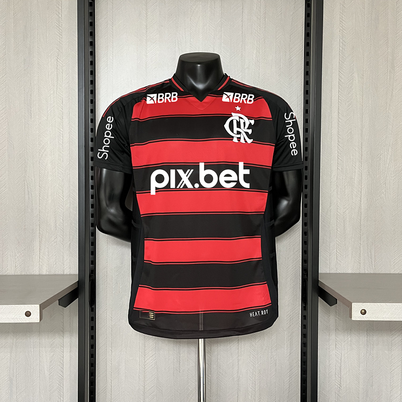 2025-26 Flamengo Home Player+All Sponsors S-4XL