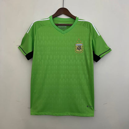 2023 Argentina 3 Star Goalkeeper Green S-XXL