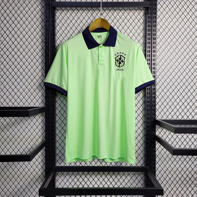 2023-24 Brazil Light Green POLO Size S-XXL