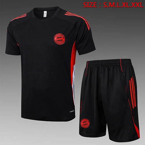 2025-26 Bayern Short-sleeved shorts training suit S-2XL