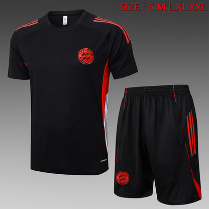 2025-26 Bayern Short-sleeved shorts training suit S-2XL