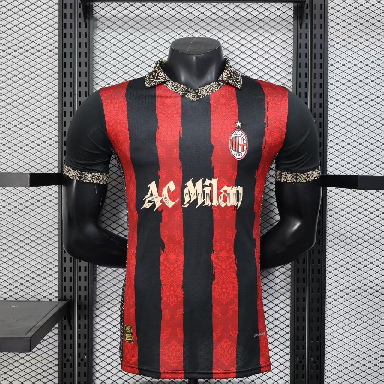 Camiseta especial negra y verde del AC Milan 2025-26, tallas S-XXL
