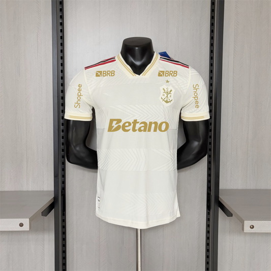 2025-26 Flamengo Third Away Player +All Sponsor S-2XL