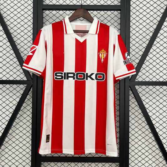 2025-26 Sporting Gijon Home S-4XL