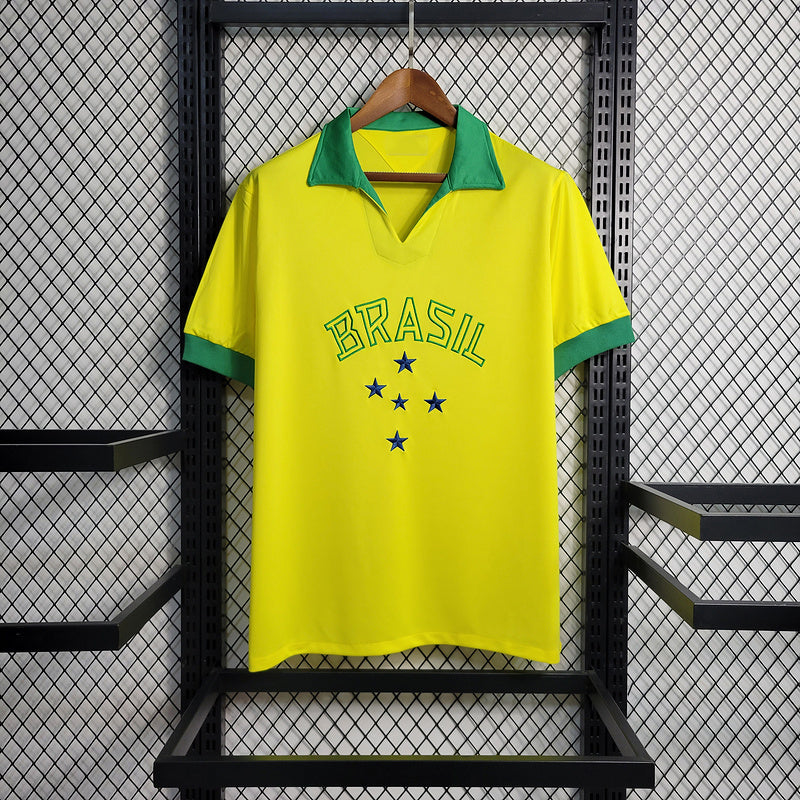 Retro 1958 Brazil home size S-XXL