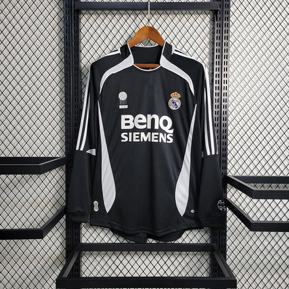 06-07 Real Madrid Two Guest Long Sleeve Retro S-XXL