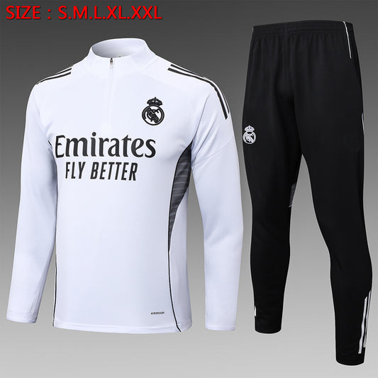 2025-26 Real Madrid Adult training suit S-2XL