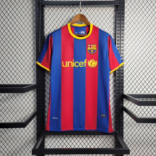 2010-11 Barcelona Home Retro S-XXL