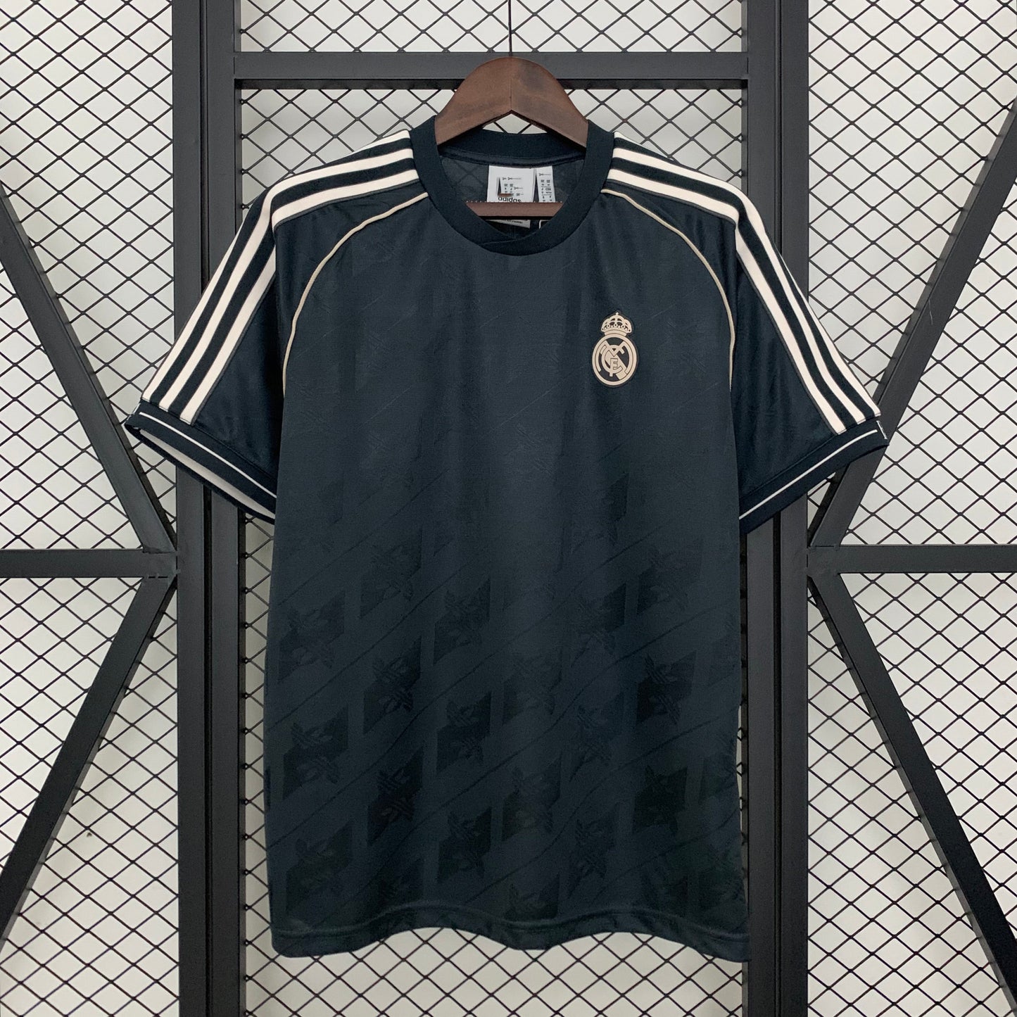 2025-26 Real Madrid Cotton T-Shirt Black S-2XL
