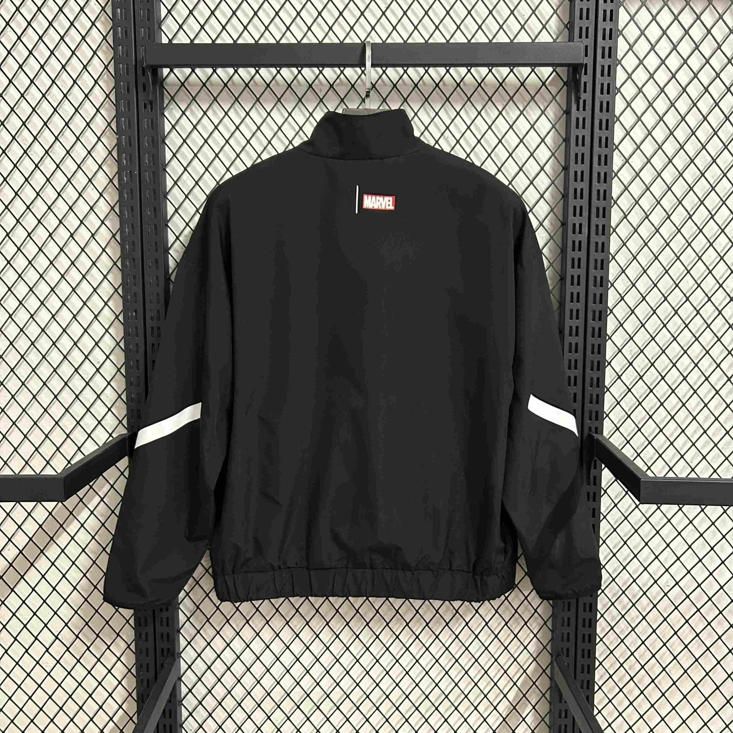 2025-26 Real Madrid x Marvel Pattern Waterproof Windbreaker S-2XL