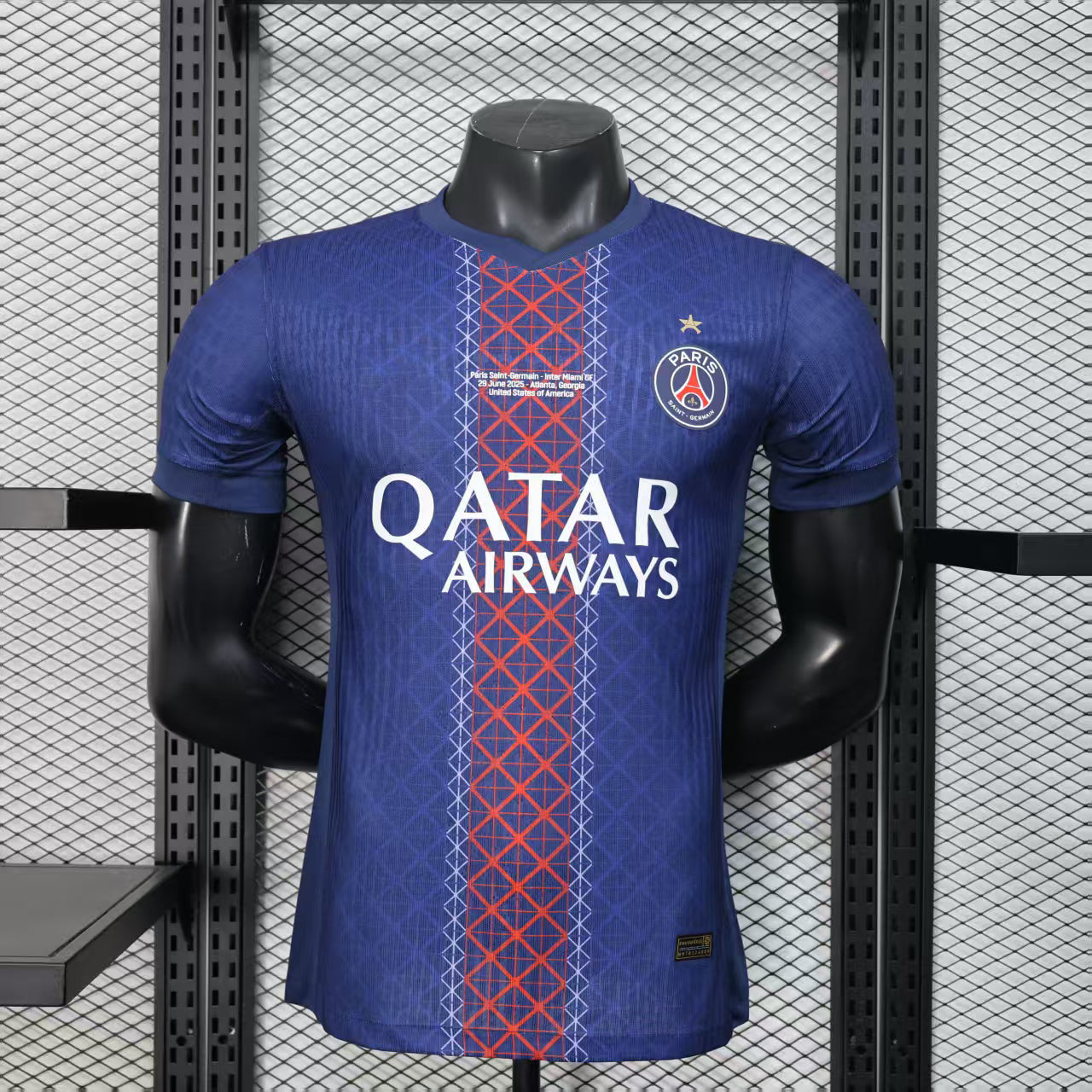 2025-26 Paris Home Club World Cup Version With Final Text Player S-2XL