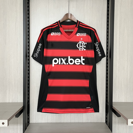 2024-25 Flamengo Aufwärm-Kleidung Beige S-XXXXL