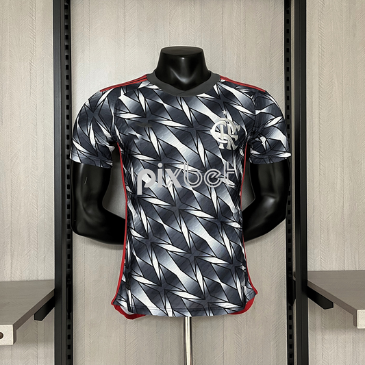 Tercera equipación visitante del Flamengo 2024-25 + todos los patrocinadores S-4XL
