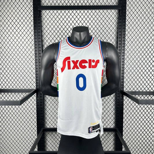 NBA 2024-25 Suns away purple No. 22 AYTON