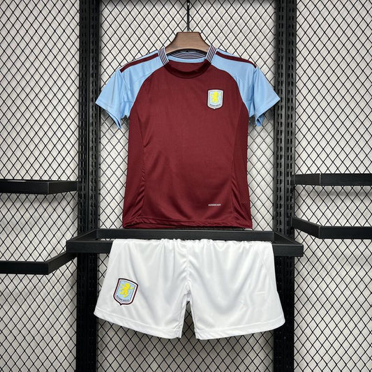 2024-25 Aston Villa Heimtrikot KINDER 16-28