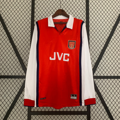 98-99 Arsenal Home Retro Long Sleeve S-XXL