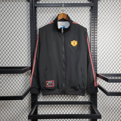 2025-26 Manchester United Black Windbreaker S-2XL
