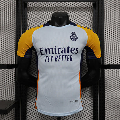 2024-25 Real Madrid Pré Jogo Jugador S-2XL