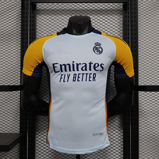 2024-25 Real Madrid Pré Jogo Jugador S-2XL