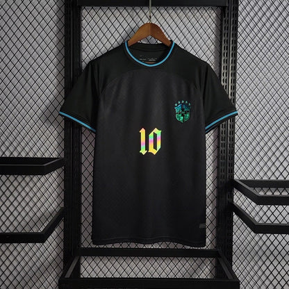 2022-23 Brazil Black Reflective Font