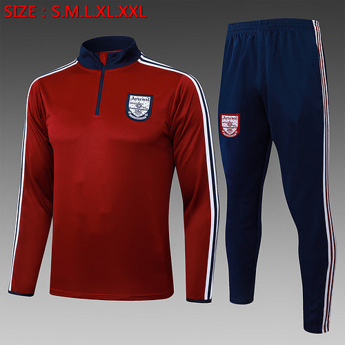 2025-26 Arsenal Red Training Suit S-2XL