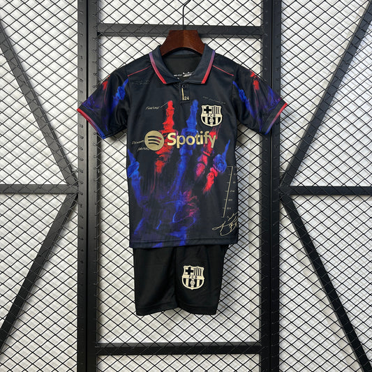 2024-25 Barcelona Drittes Trikot KINDER 16-28